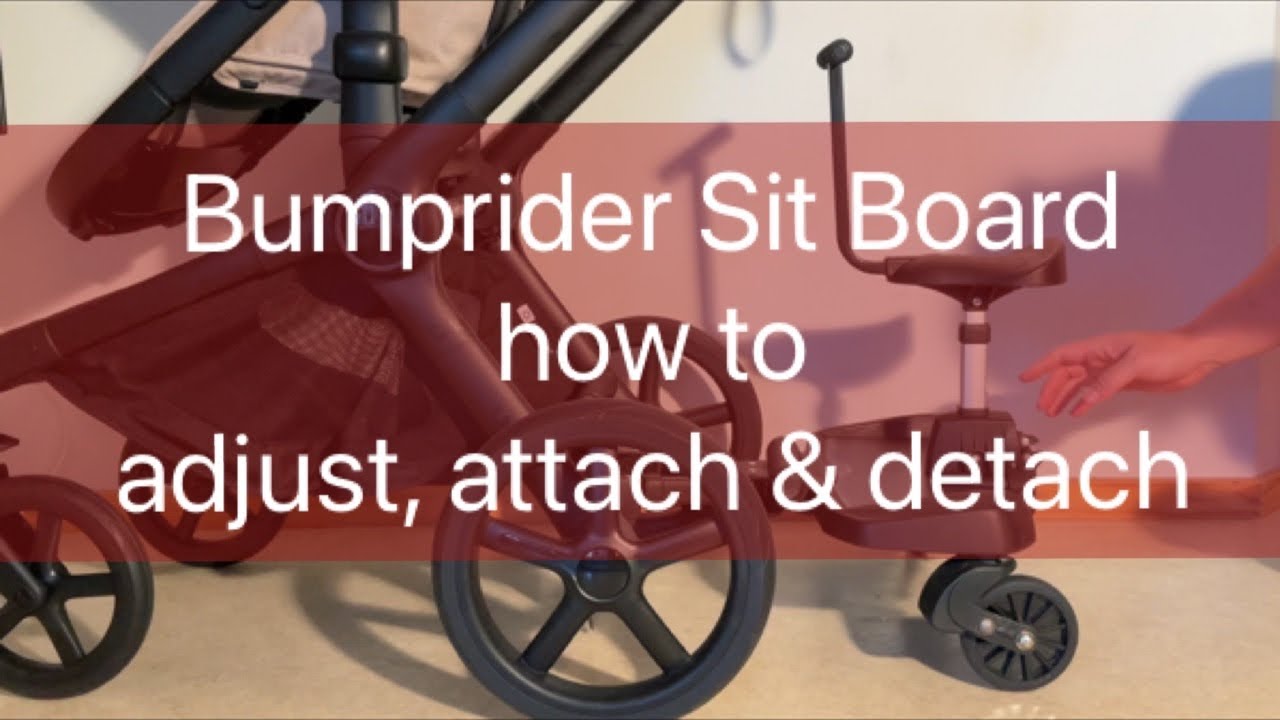How to Attach the BumpRider Sit to a Stroller
