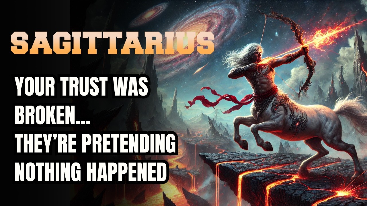 SAGITTARIUS ♐ YOUR TRUST WAS BROKEN… AND THEY’RE PRETENDING NOTHING HAPPENED 😞