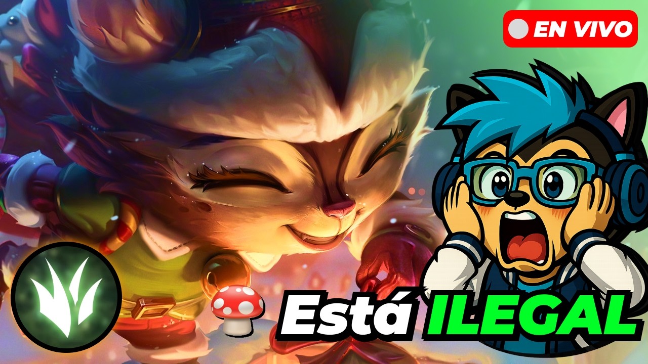 ESTO NO DEBER&Iacute;A ESTAR PERMITIDO 🚫🍄 | Teemo JG est&aacute; ILEGAL (Literalmente)