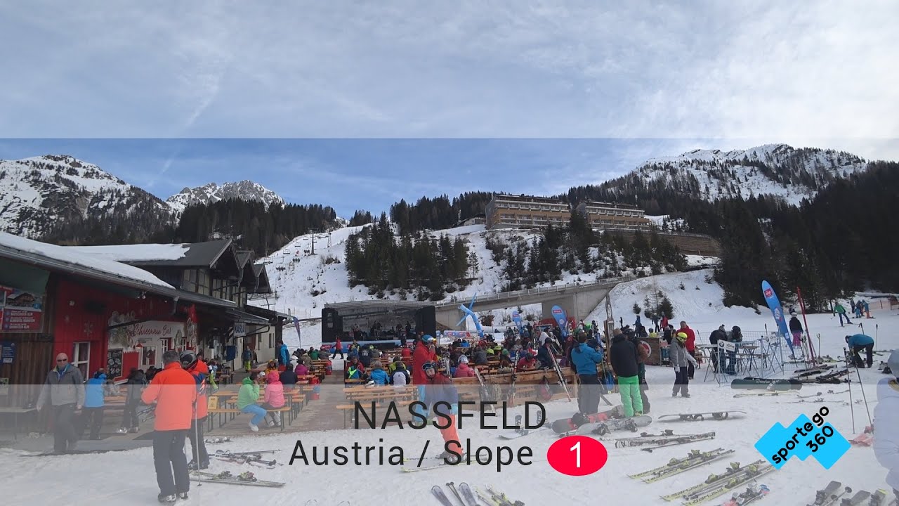 031 Nassfeld – Ski__Luuz | Slope 1 FIS-Abfahrt | Ride to concerto