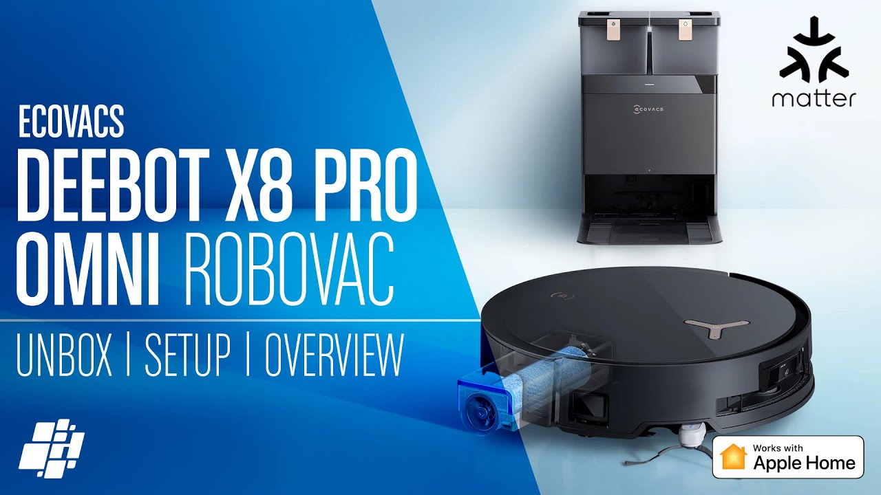 The Deebot X8 Pro Omni - A Matter & GPT Vac That ACTUALLY understands you!