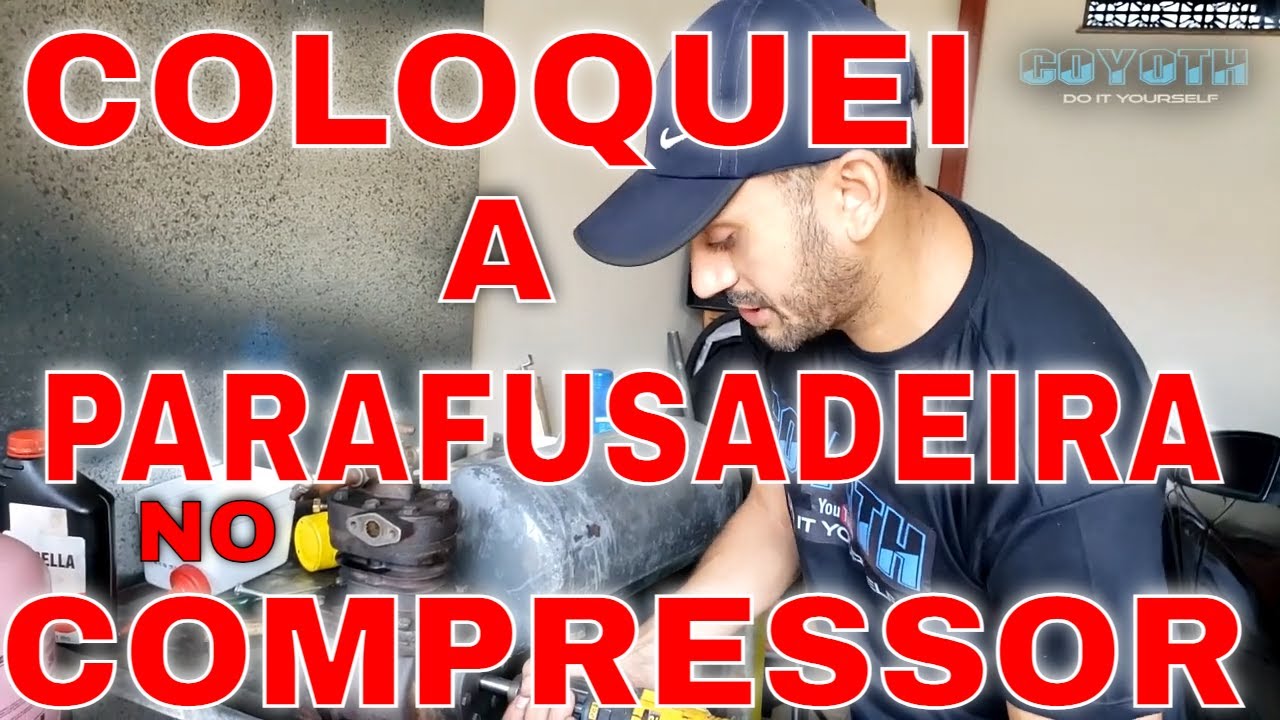 VEJA O FUNCIONAMENTO DO COMPRESSOR RESTAURADO! PART 3