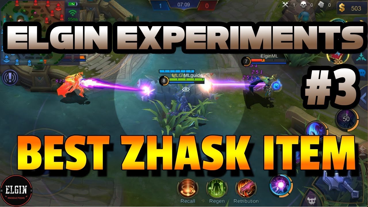ELGIN EXPERIMENT #3 - ZHASK BEST ITEM - ATTACK SPEED OR DAMAGE?