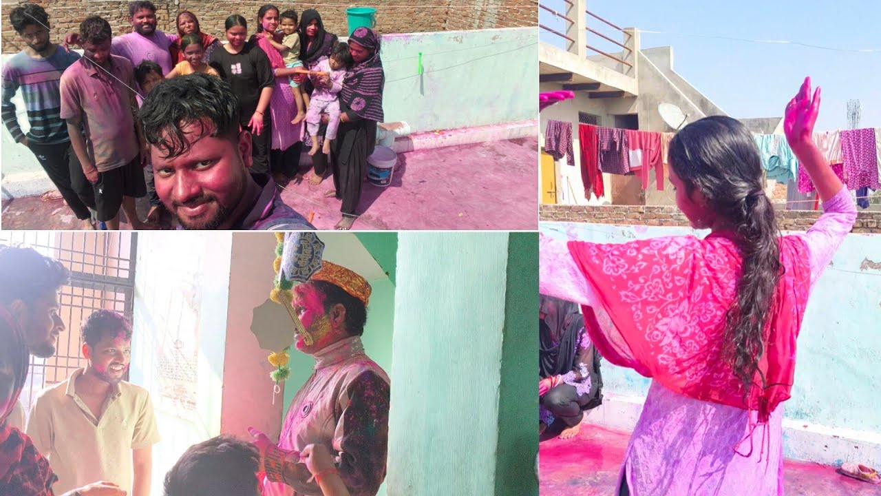 Holika Dahan se Holi Tak 🎉 Full Masti & Preparations Vlog | Family Fun Time 