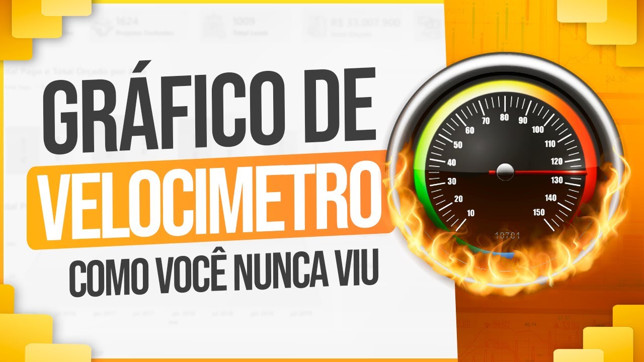 Gráfico de Velocímetro no Power BI Como Você Nunca Viu
