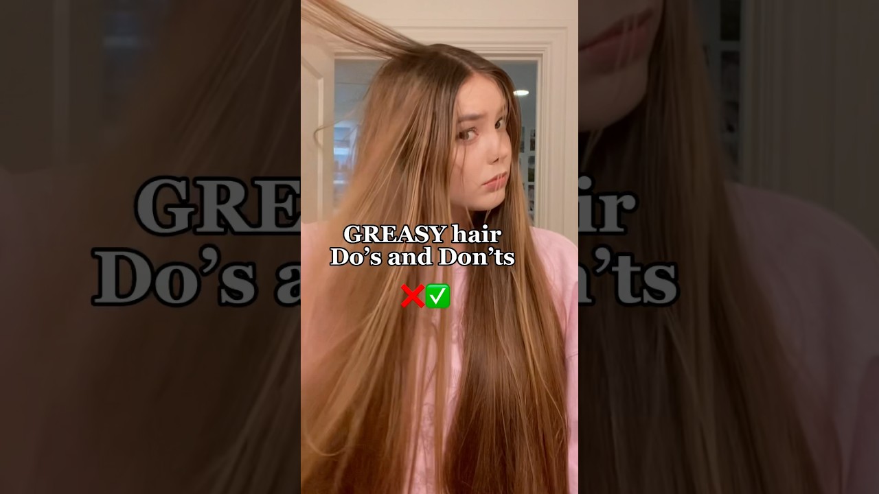 If your hair gets greasy quickly FOLLOW these tips❣️