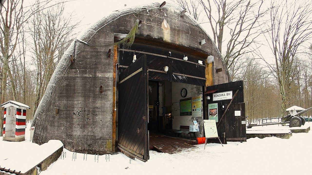 Bunkier kolejowy w Konewce (WW2 Railway Bunker in Konewka) VR180