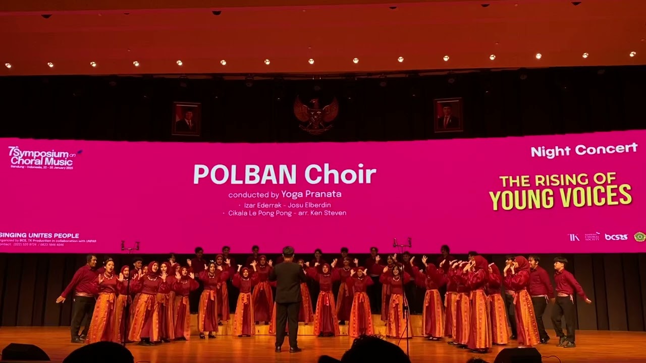 Cikala Le Pong Pong , Ken Steven | POLBAN CHOIR , Indonesia