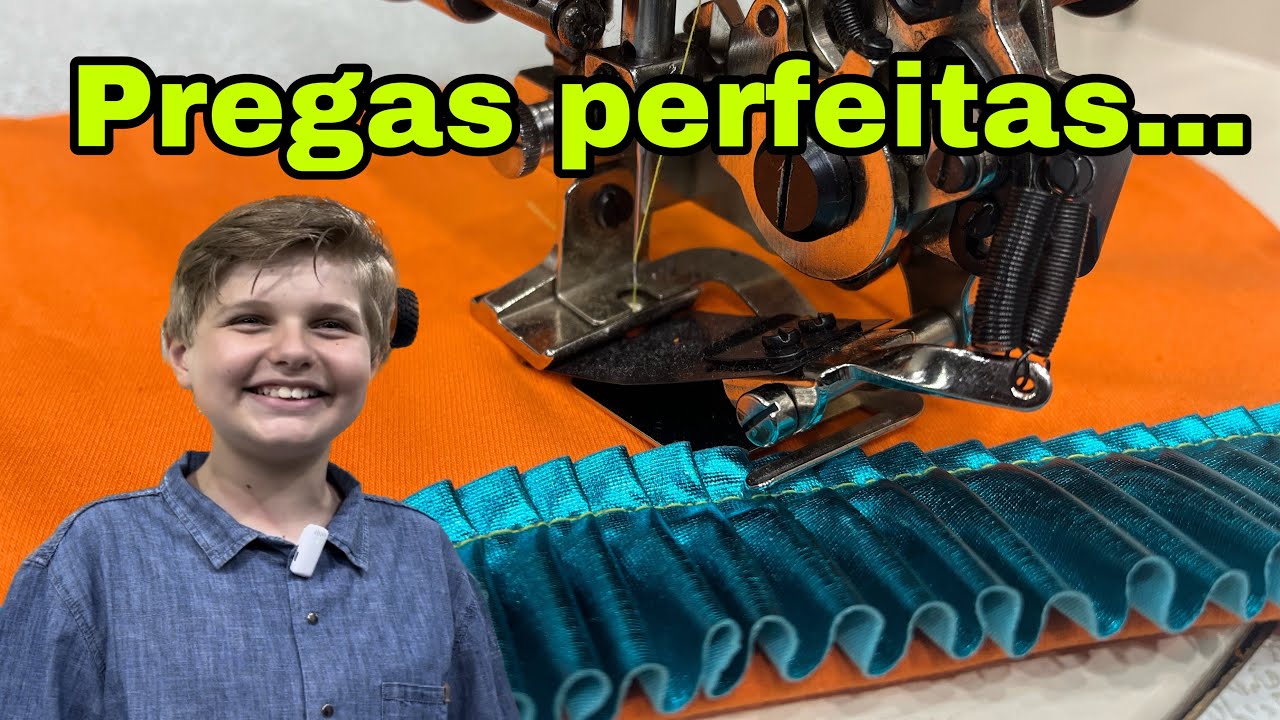 Pregas. Como fazer pregas … Pregas perfeitas