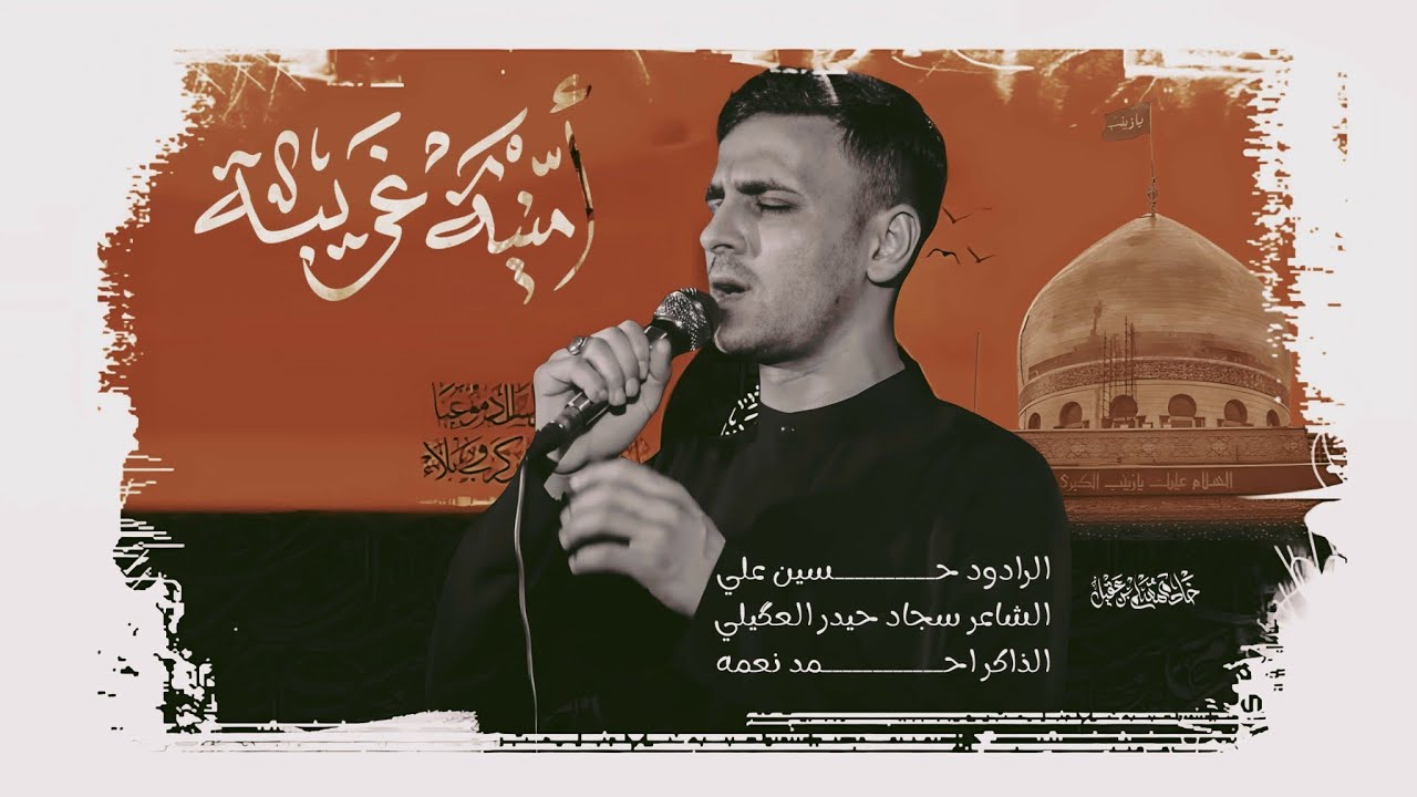 امنية غريبة |الملا حسين علي |ليالي اربعين الســيدة العقيلة|حسينية دموع الزهراء ع