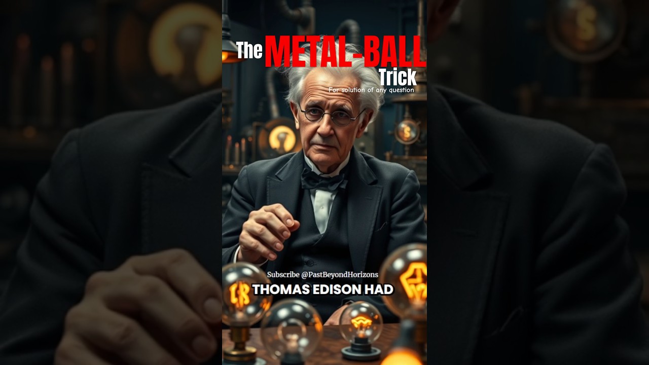 Edison and Metal ball story!! #thomasedison #science #hypnagogic
