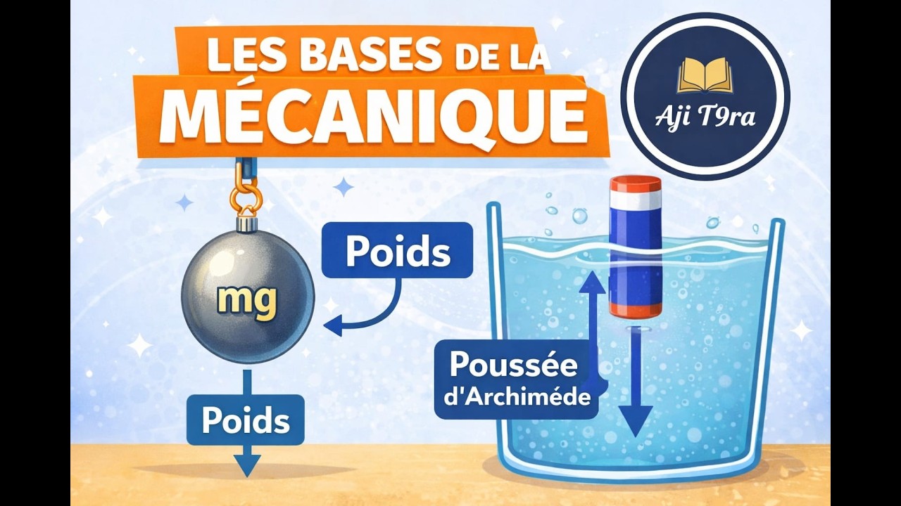 Rappel sur les notions de bases de la mécanique