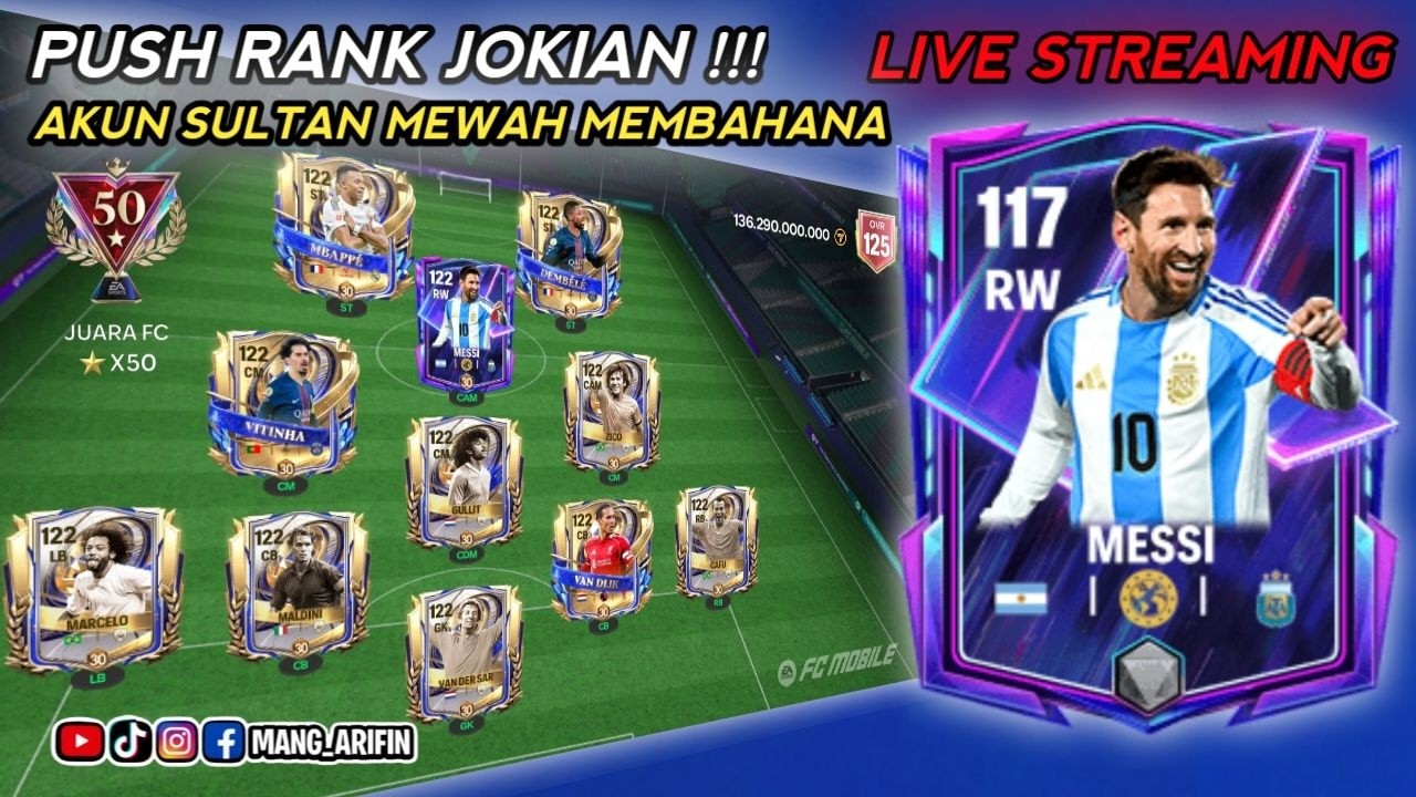 Push Rank  AKUN Jokian GO FC B20 - Gameplay - Review - Rekomendasi Pemain   #fcmobile #gameplay