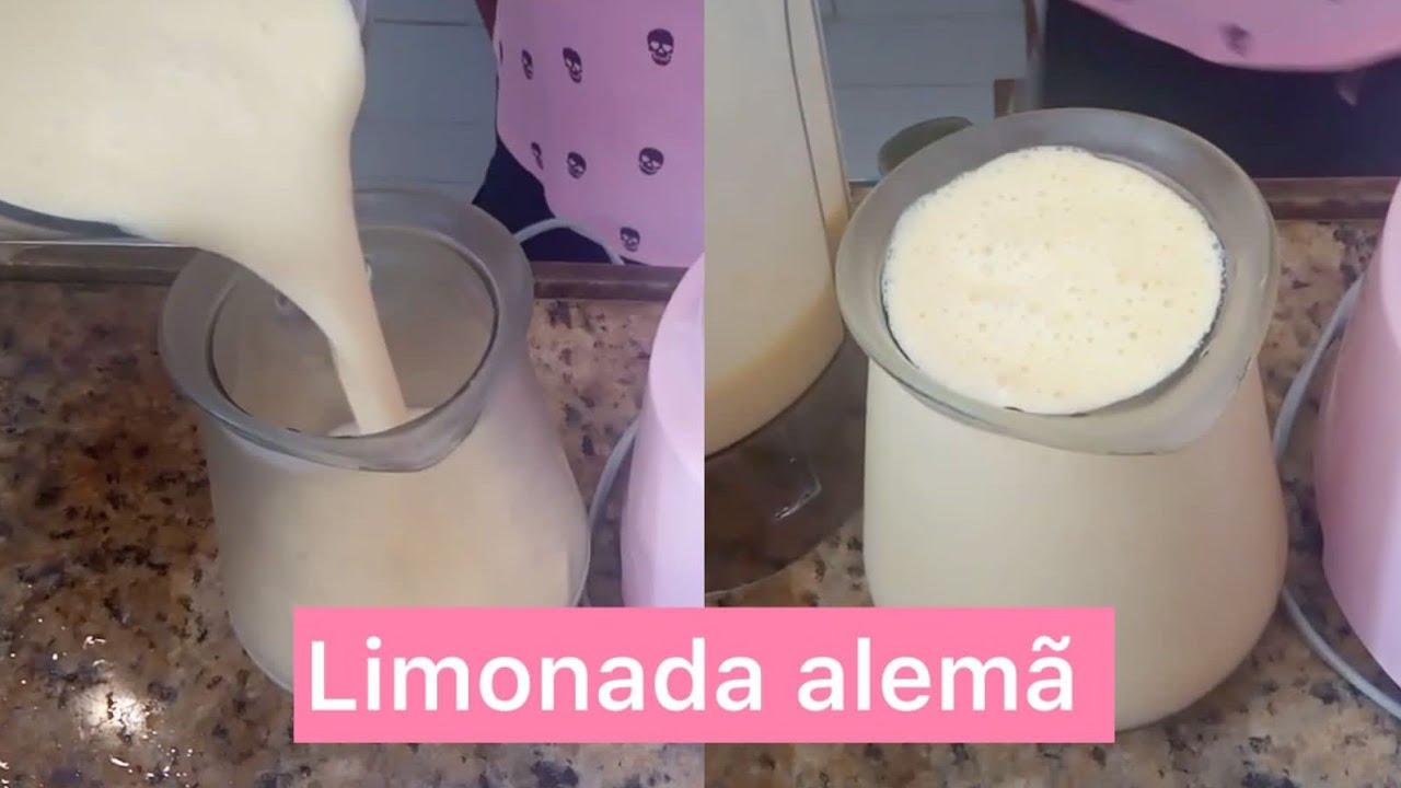 Limonada Alemã #Deliciosa.