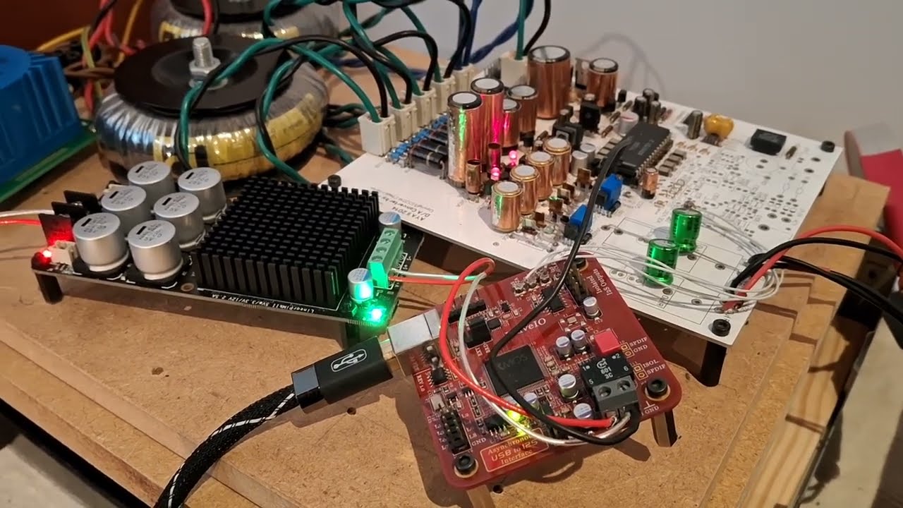 Audial TDA1541A DAC + WaveIO USB + IanCanada PS (One For My Baby)