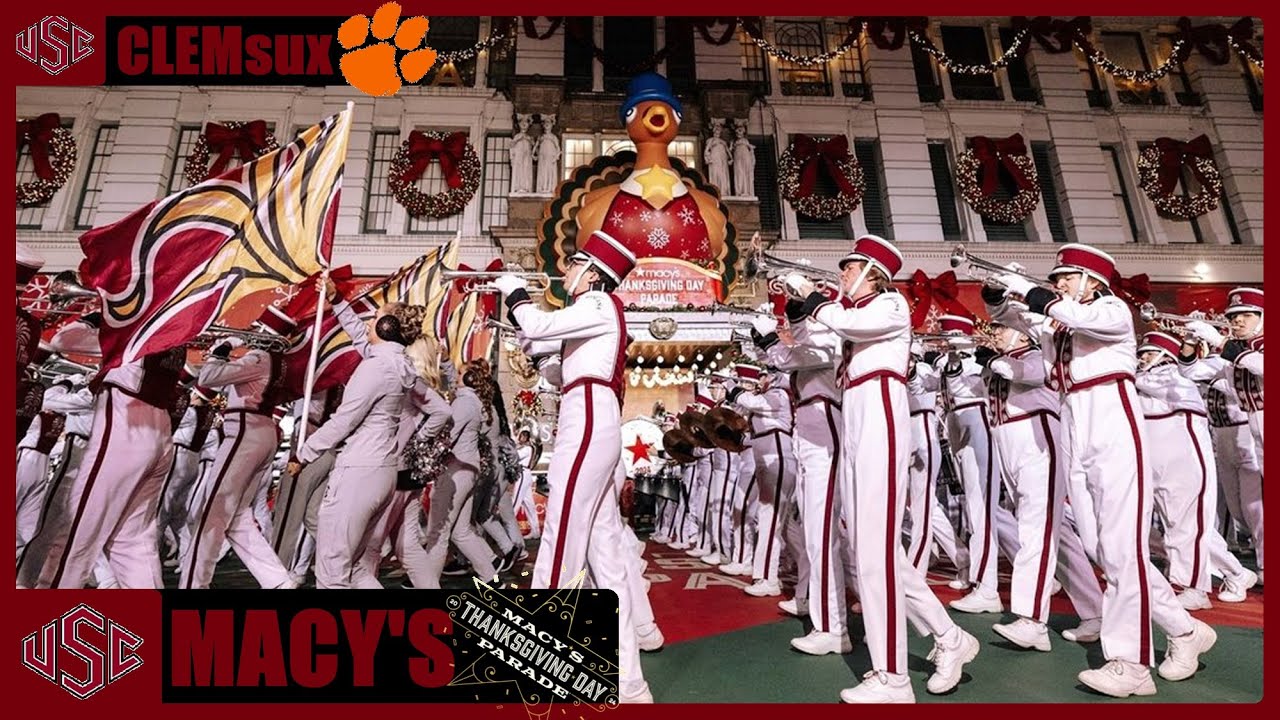 104th Meets 98th 🥁 || MACY’S THANKSGIVING PARADE 🦃 / Carolina AT Clemson 🐅 • Double Beat 2024 #15