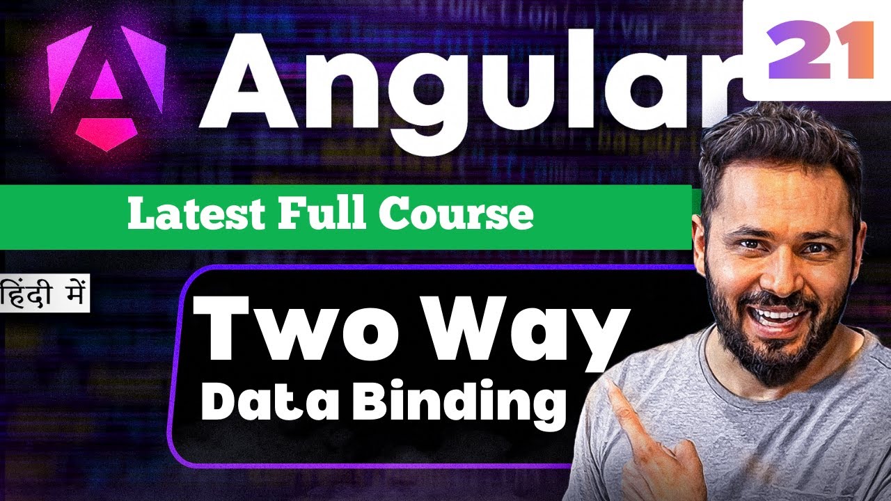 Angular 21 Tutorial in Hindi #21 Two Way Data Binding in Angular | ngModel vs Signals