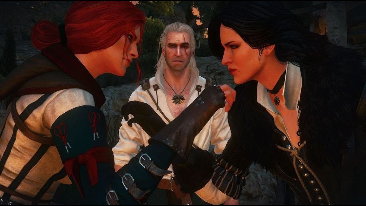 Co jeśli Geralt powie yen co jest między nim a Triss?