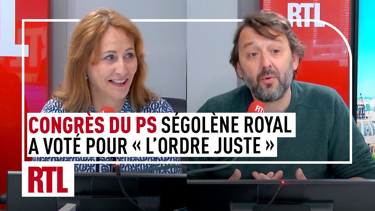 Congrès du PS  : Ségolène Royal a voté pour 