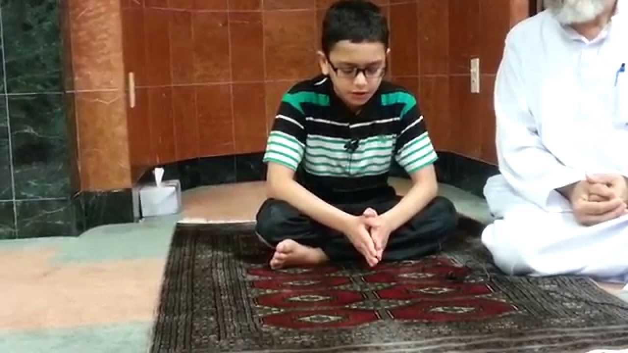 Asim Banikhaled Young Child reciting Quran عاصم بلال بني خالد طفل من الاردن سورة آل عمران