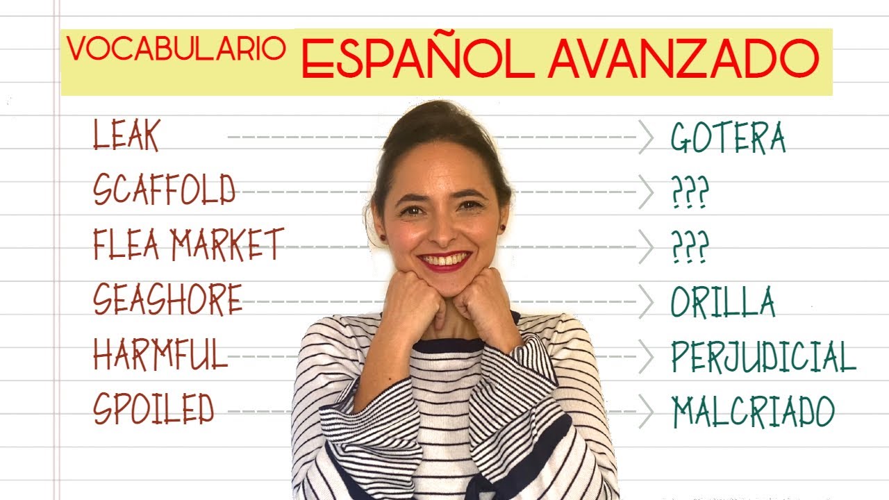 SPANISH Vocabulary ADVANCED 🔥All the Spanish Vocabulary C1-C2 you always wanted to learn