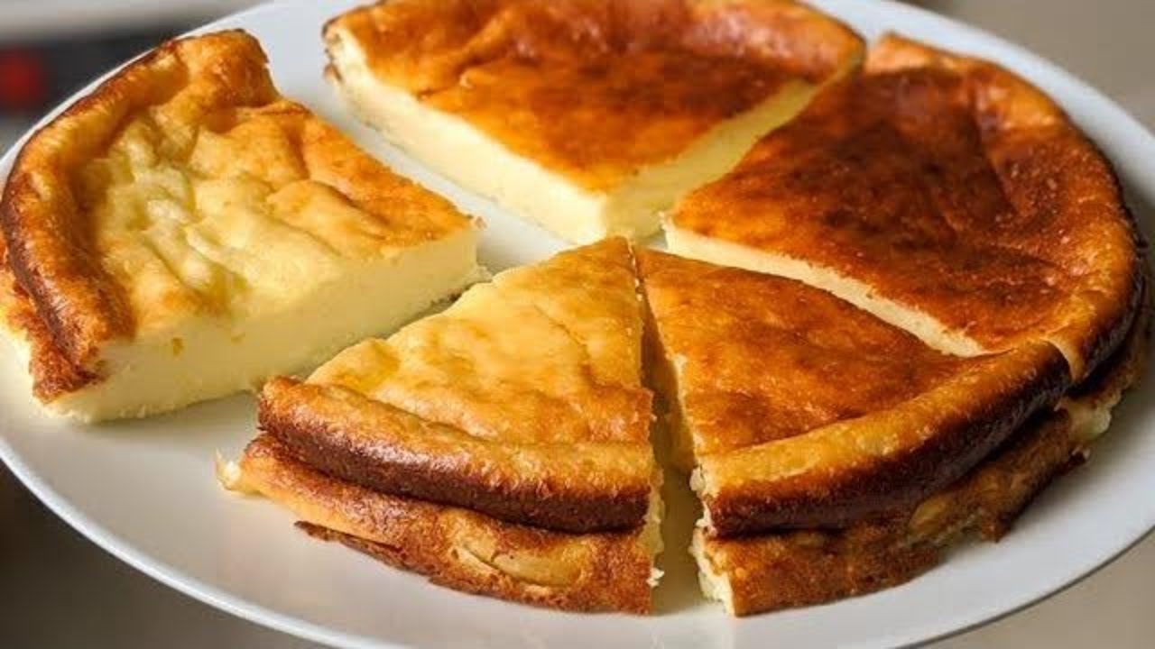 Йогуртовый пирог с 4 ингредиентами / Быстрый рецепт