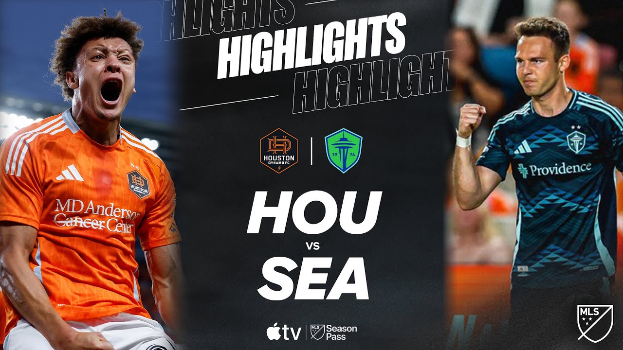 Houston Dynamo FC vs. Seattle Sounders FC | Full Match Highlights | Albert Rusnák Brace!