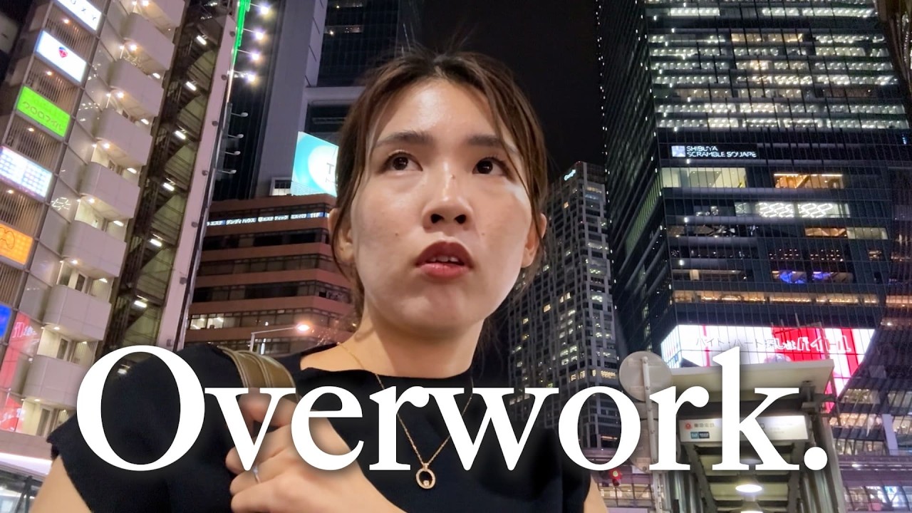 After Overtime in Tokyo | Home at 11:30, a Convenience Store Treat & Late-Night Cooking 🇯🇵
