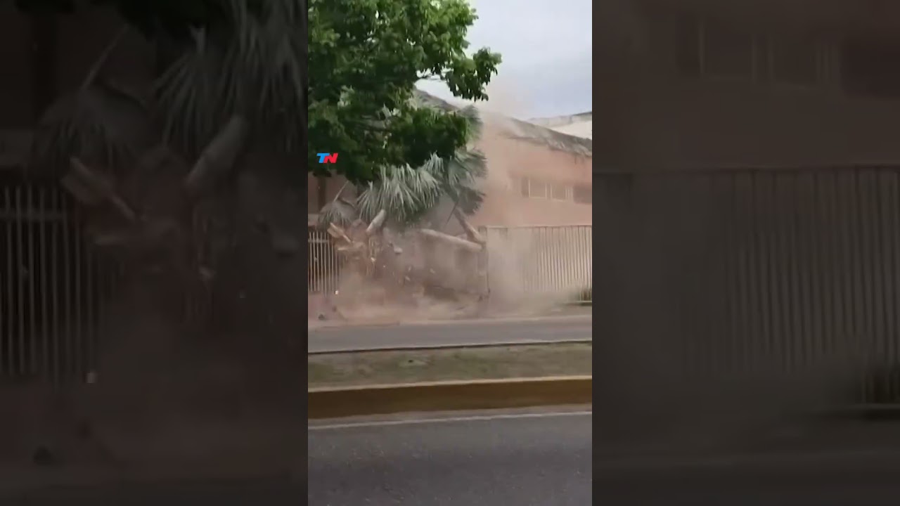 As&iacute; se derrumb&oacute; un edificio en medio del terremoto en Venezuela
