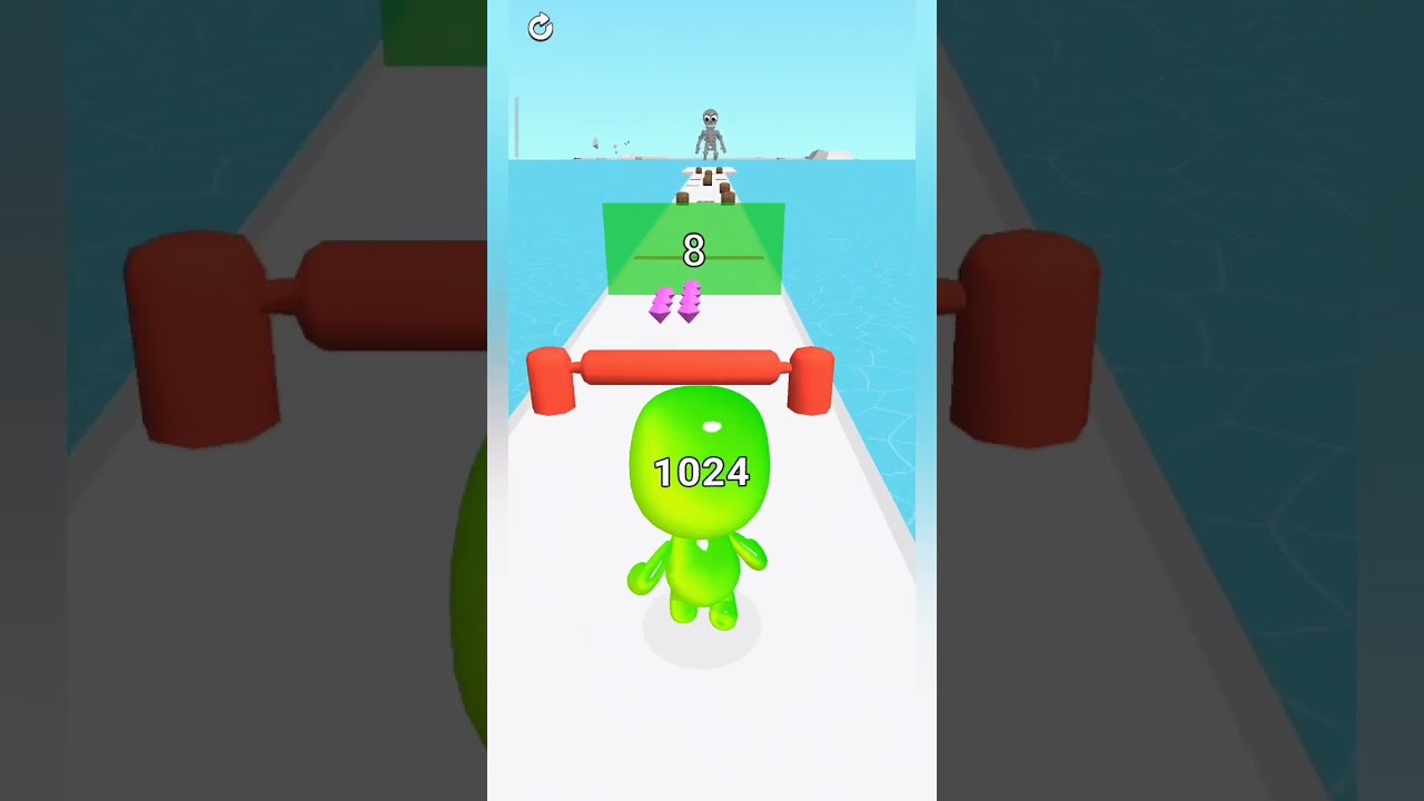 Man Runner 2048|Monster Hit 2048