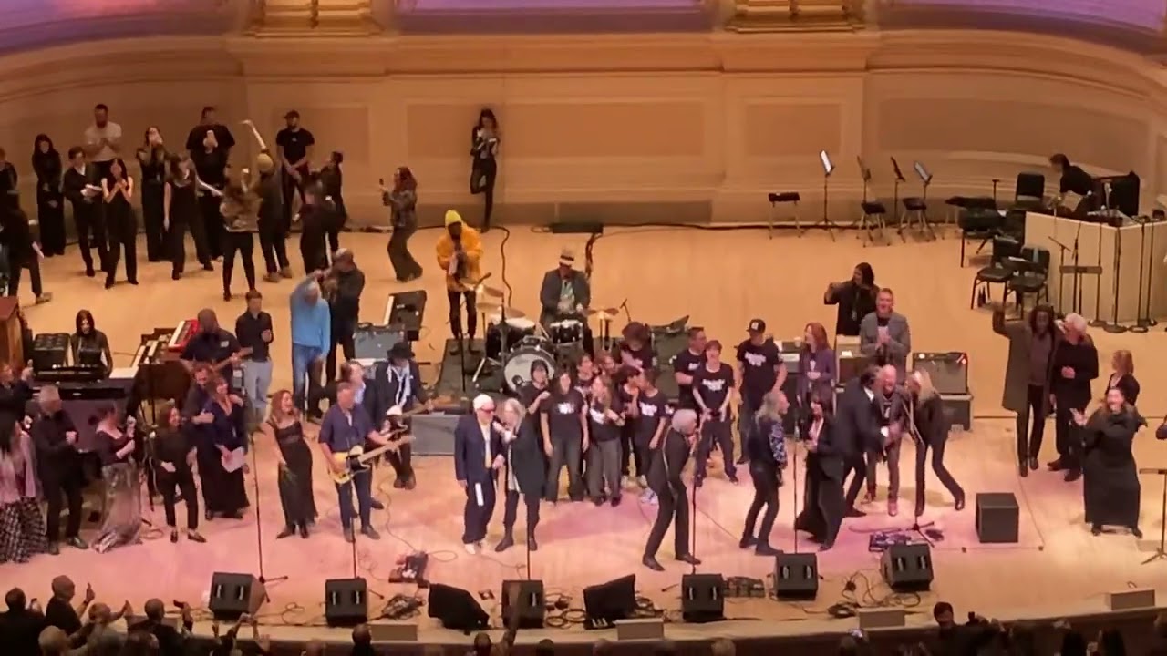 People Have the Power, Patti Smith and friends, Patti Smith Tribute Concert, Carnegie Hall, March 26