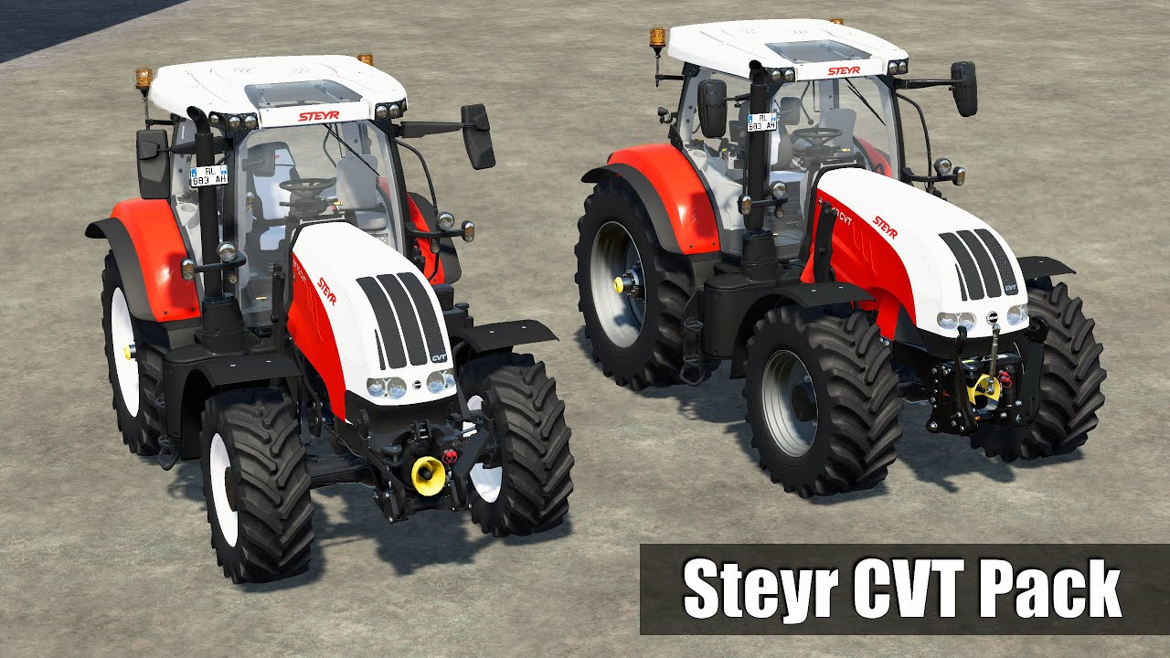 Steyr CVT Pack - Farming Simulator 22 (2K 60Hz)