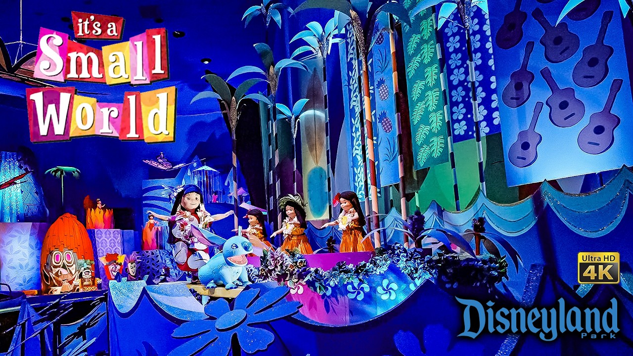 It's a small world On Ride Low Light 4K POV Disneyland 2026 02 14