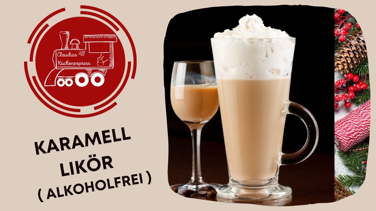 🥂 KARAMELL-LIKÖR (alkoholfrei) ... Thermomix® TM6,TM5, TM31