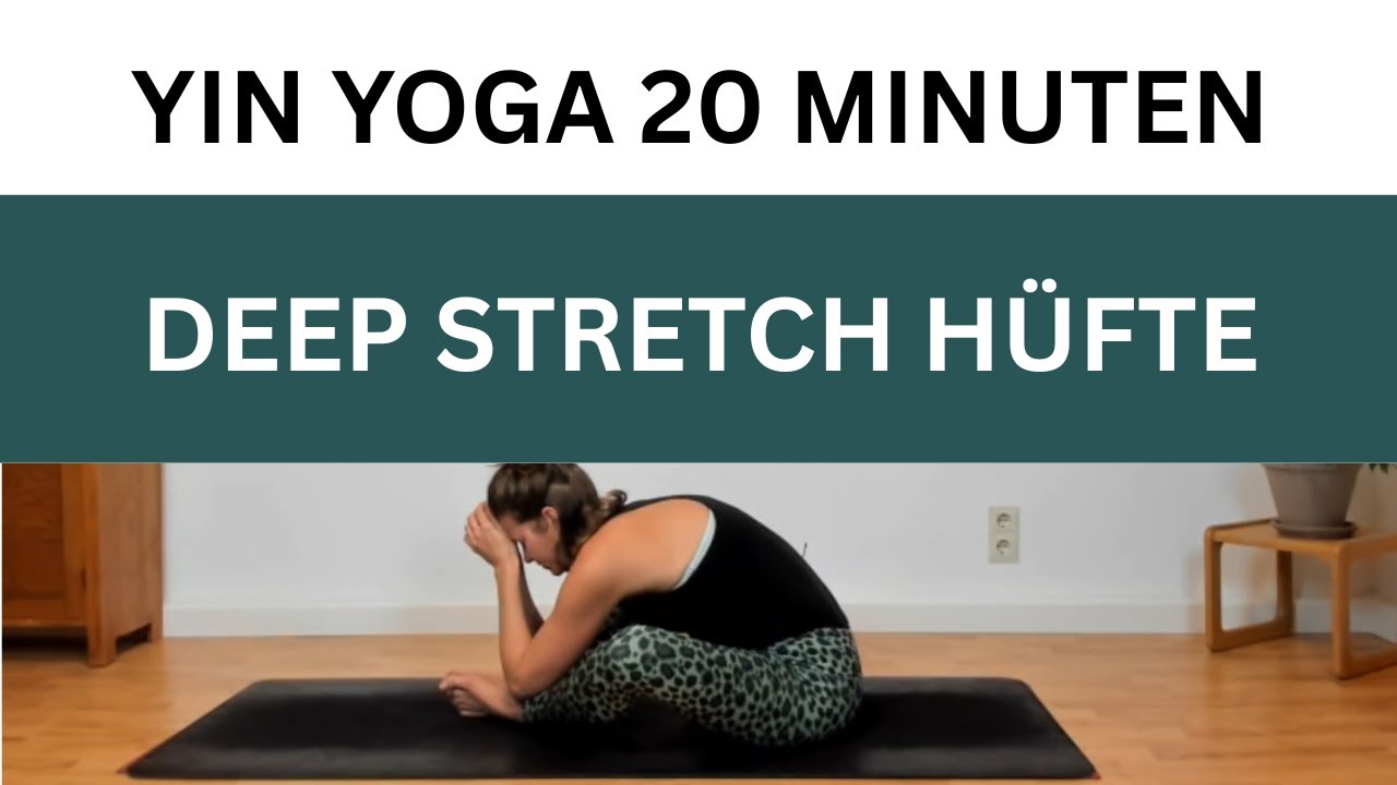 20 Minuten Deep Stretch Hüfte - kurze Haltedauer, Beweglichkeit verbessern