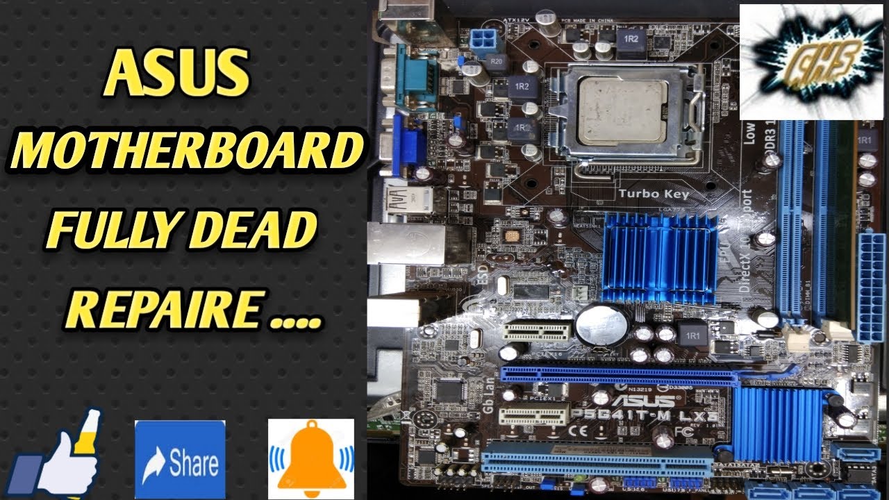 Asus Desktop motherboard no power problem in Hindi | डेस्कटॉप मदरबोर्ड रिपेयर करना सीखे हिंदी में |