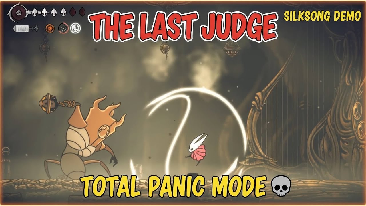 I Almost Lost My Mind Fighting THE LAST JUDGE in Hollow Knight Silksong!