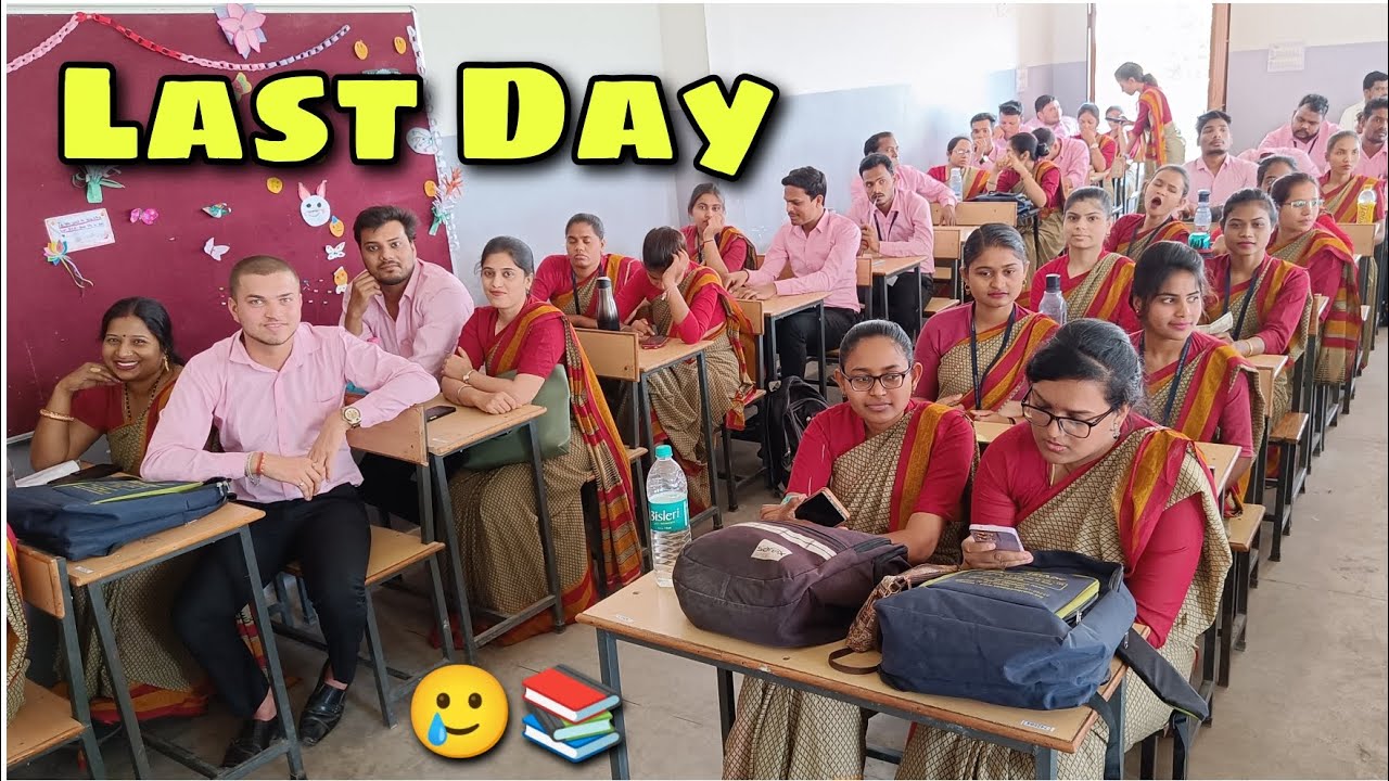 Last Day Of My B.Ed College 🥲 Bilaspur Chhattisgarh 📚 Shashank Mungeli ✨️