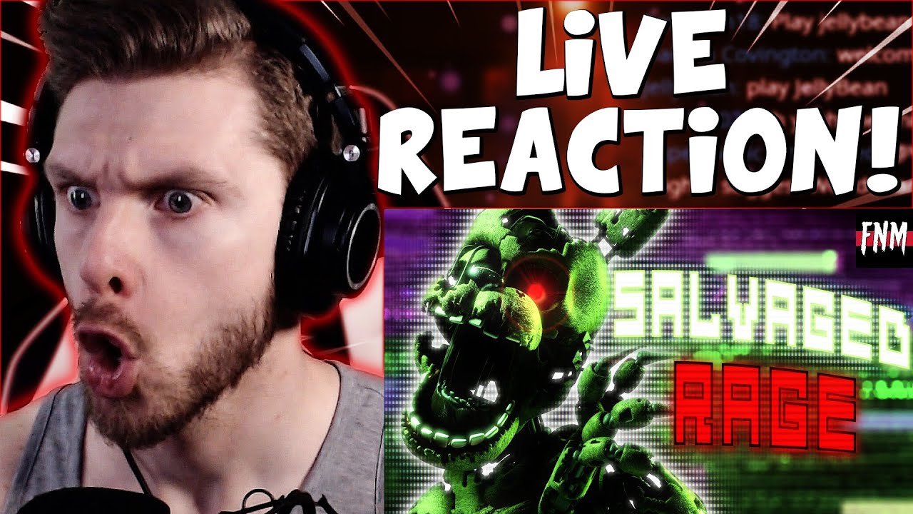 Vapor Reacts | [FNAF SFM] FNAF SONG ANIMATION 