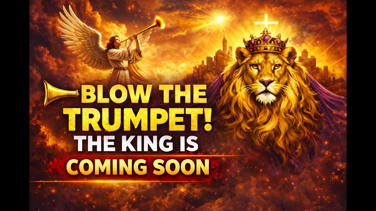 Blow the Trumpet, The King is coming soon !