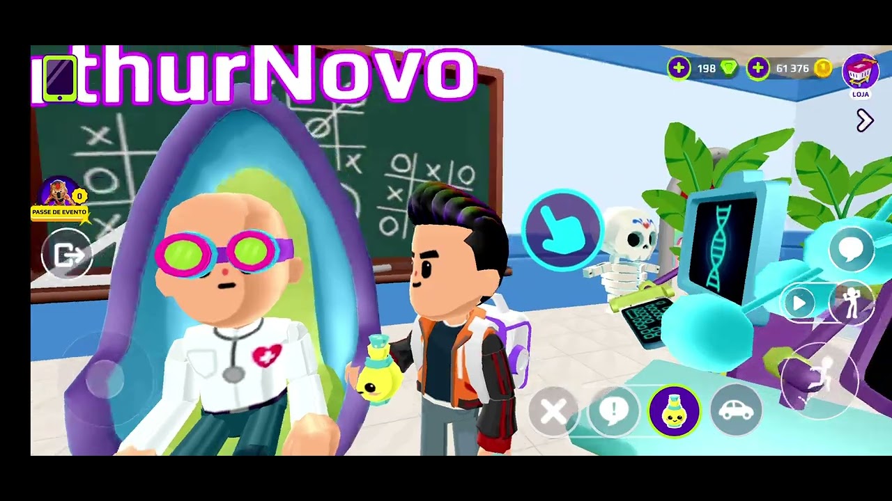 Historinha no pk xd (Escola maluca1)