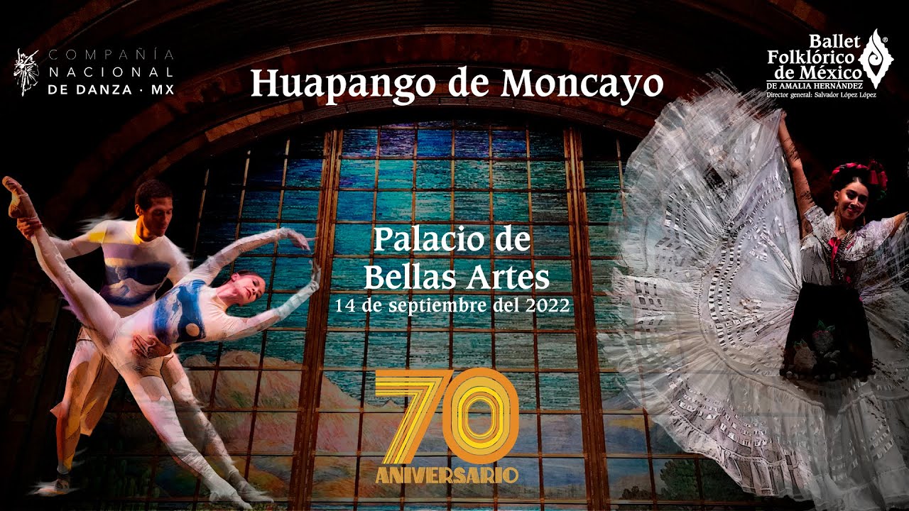 Huapango de Moncayo en el Palacio de Bellas Artes invitado especial: Compañía Nacional de Danza.