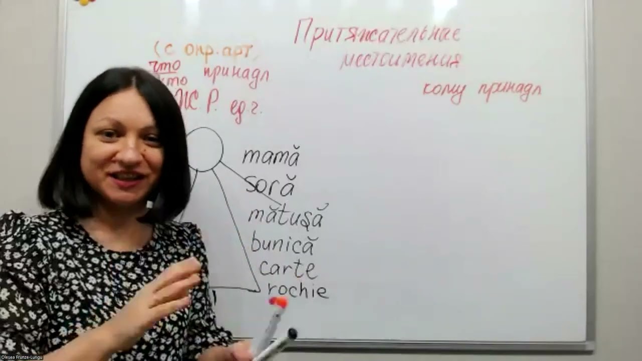 Притяжательные местоимения (как легко запомнить?)