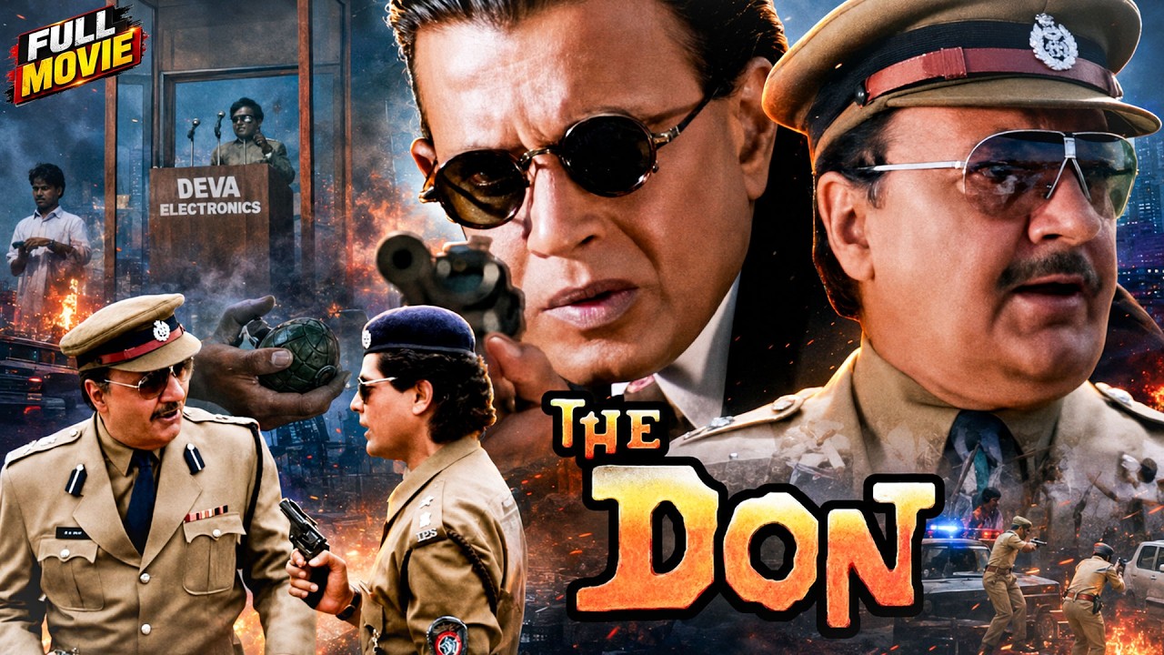 The Don (हिंदी) Full Hindi Movie HD | Mithun Chakraborty, Sonali Bendre, Raza Murad & Kader Khan