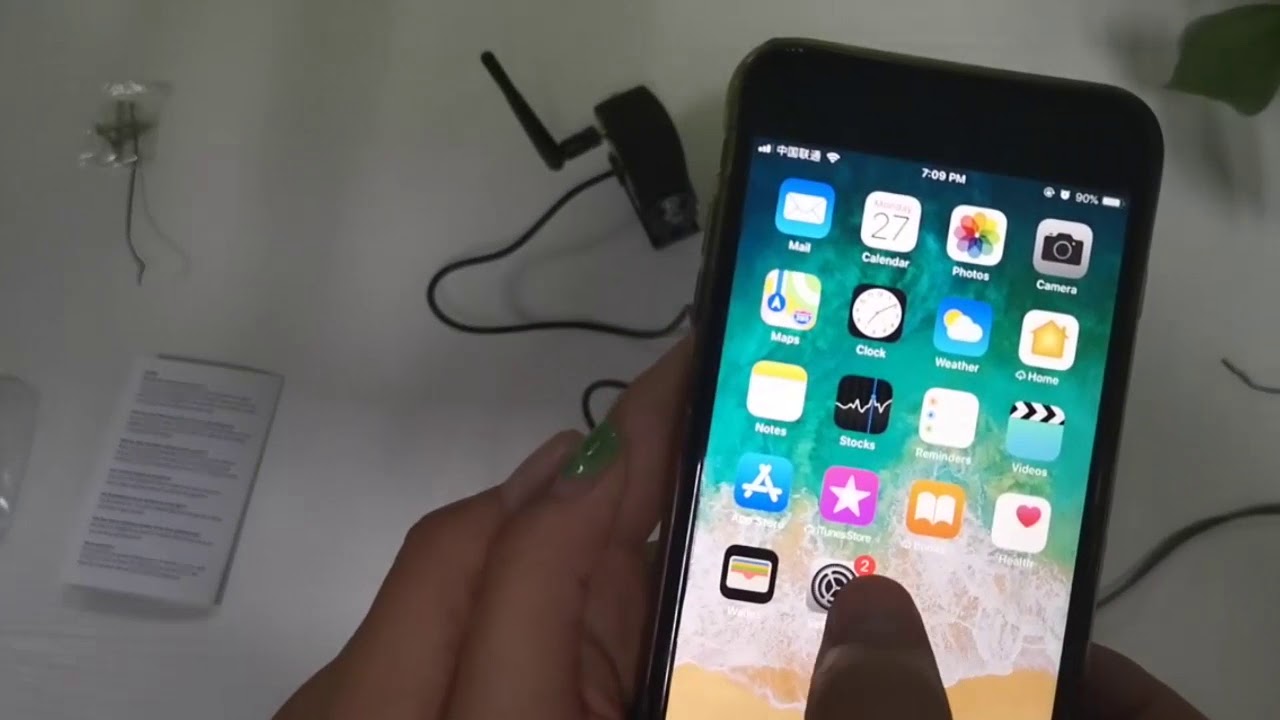 Digital wireless backup camera use with PHONE App