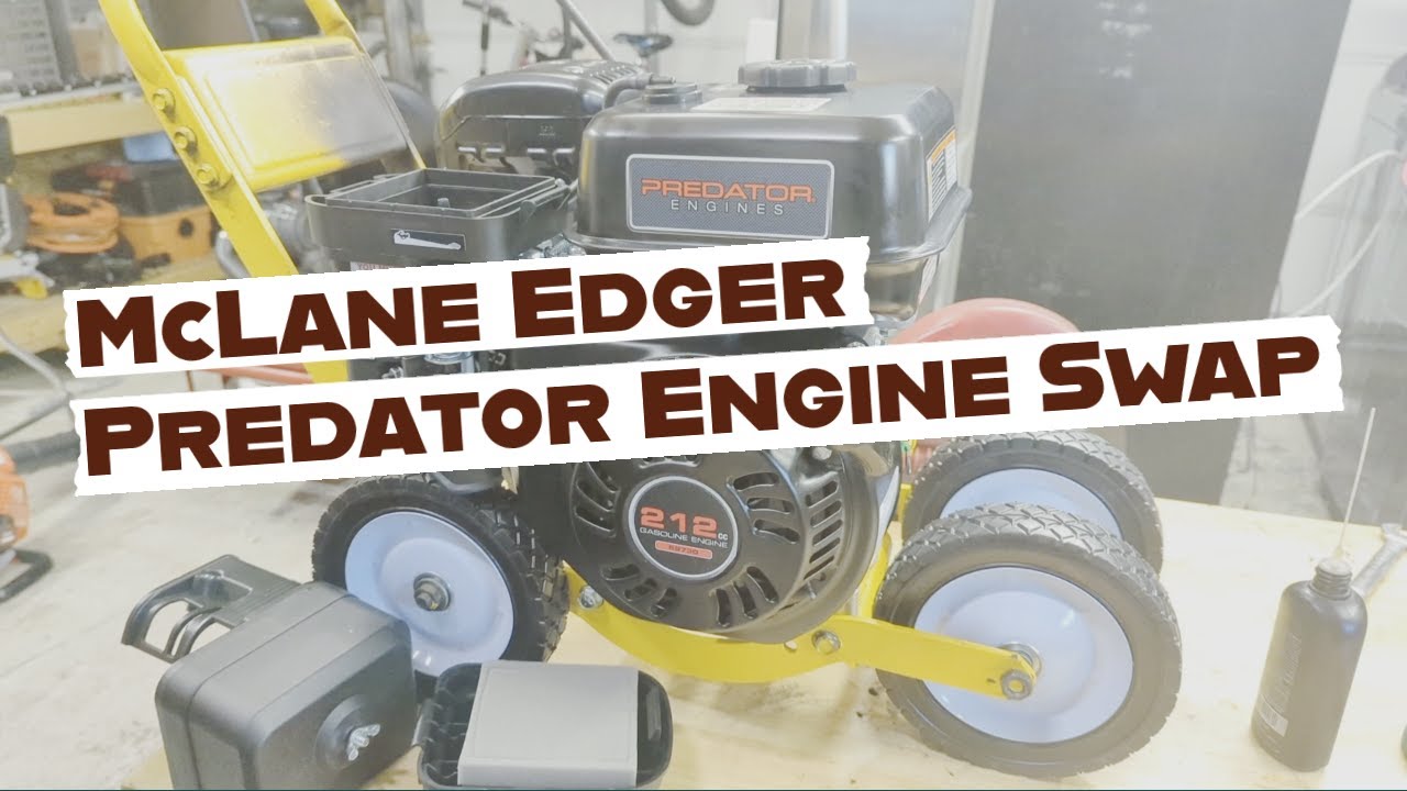 McLane Edger Engine Replacement