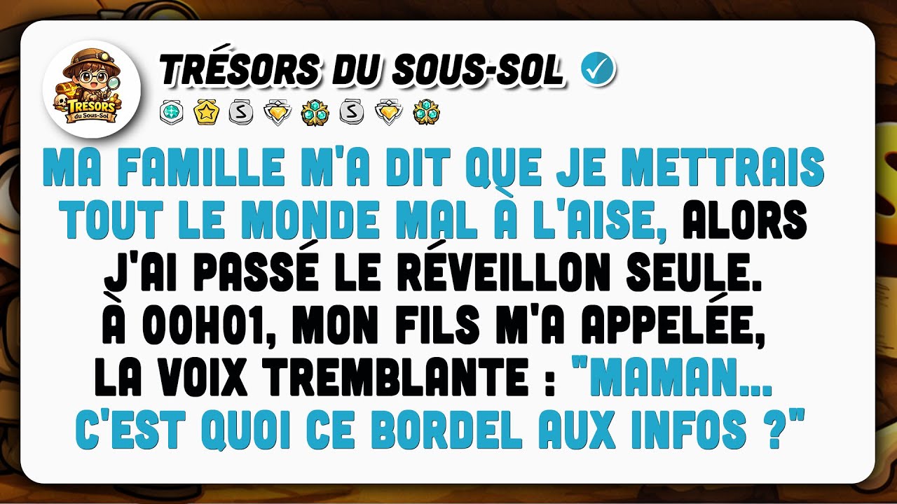 Ma Famille M'exclut Du Nouvel An, Puis Mon Fils Découvre Que Je Suis Milliardaire.