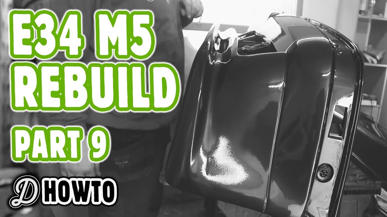 How easy is it to paint a Drift Car? BMW E34 S62 M5 V8 Rebuild