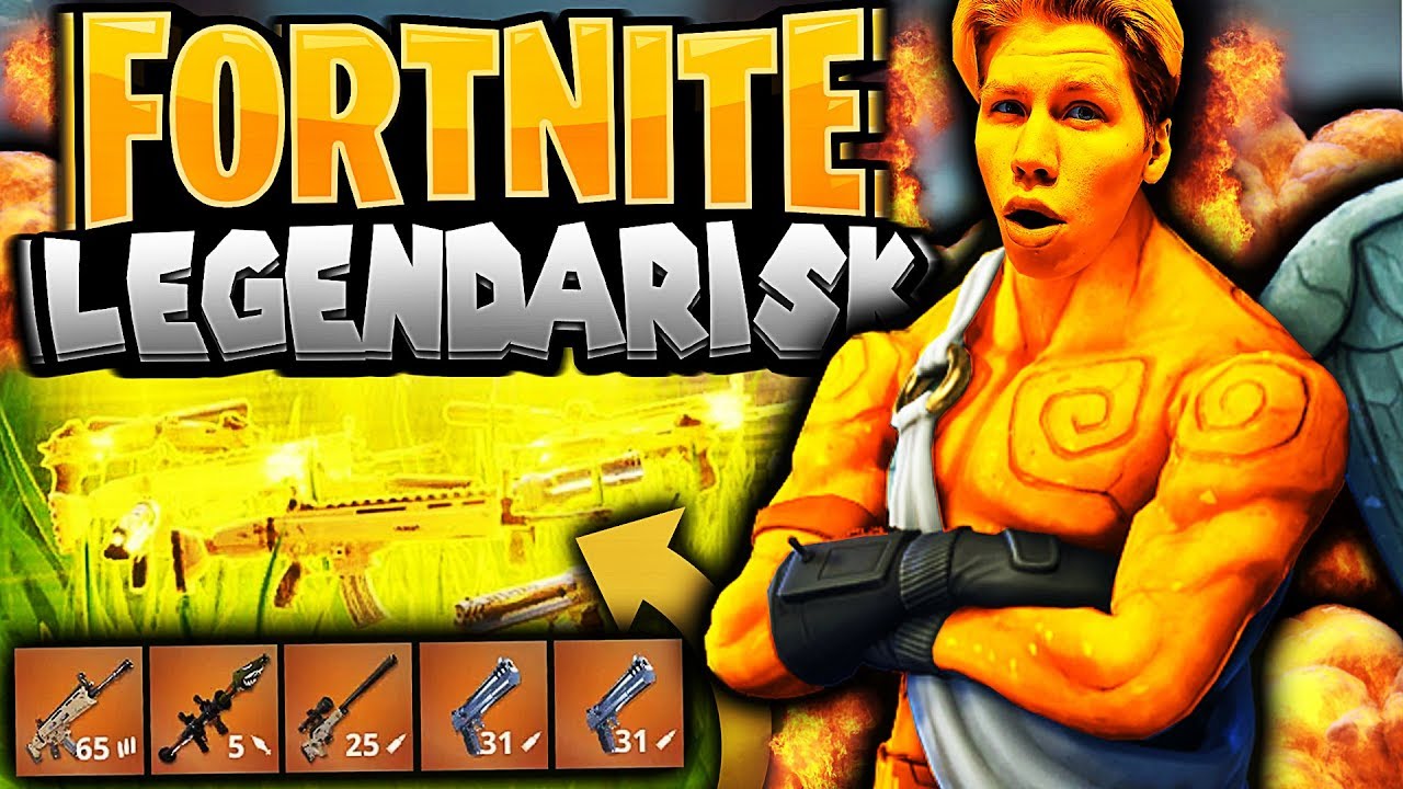 KUN LEGENDARISKE VÅPEN I GULL!! 🏆🔥 NY SOLID GOLD GAMEMODE PÅ FORTNITE!!
