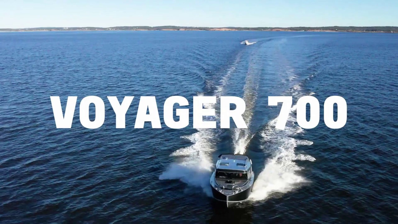 VBOATS Voyager 700 Cabin i r&oslash;ff sj&oslash;!